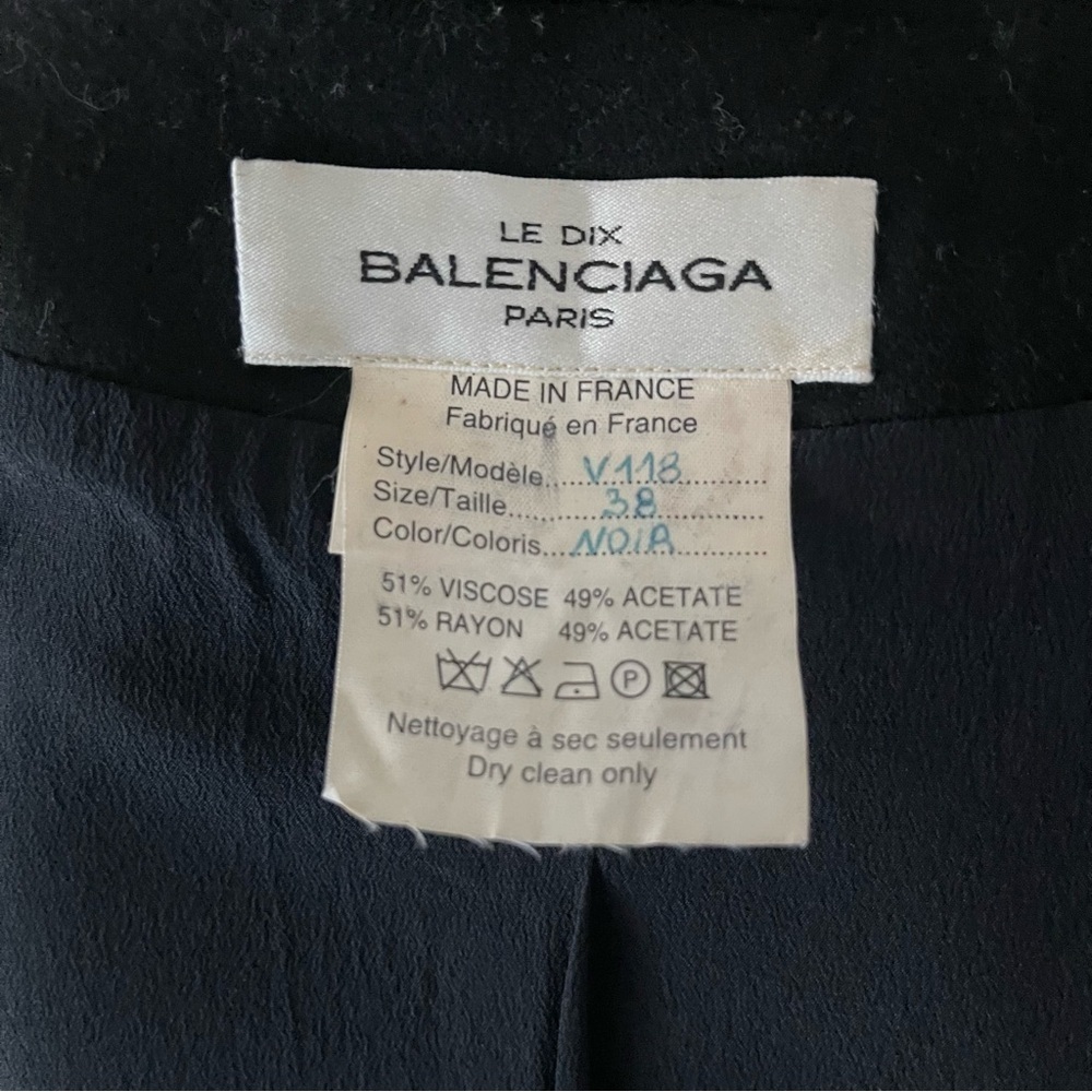 Balenciaga Women  Blazer Size 38 - Picture 6 of 6